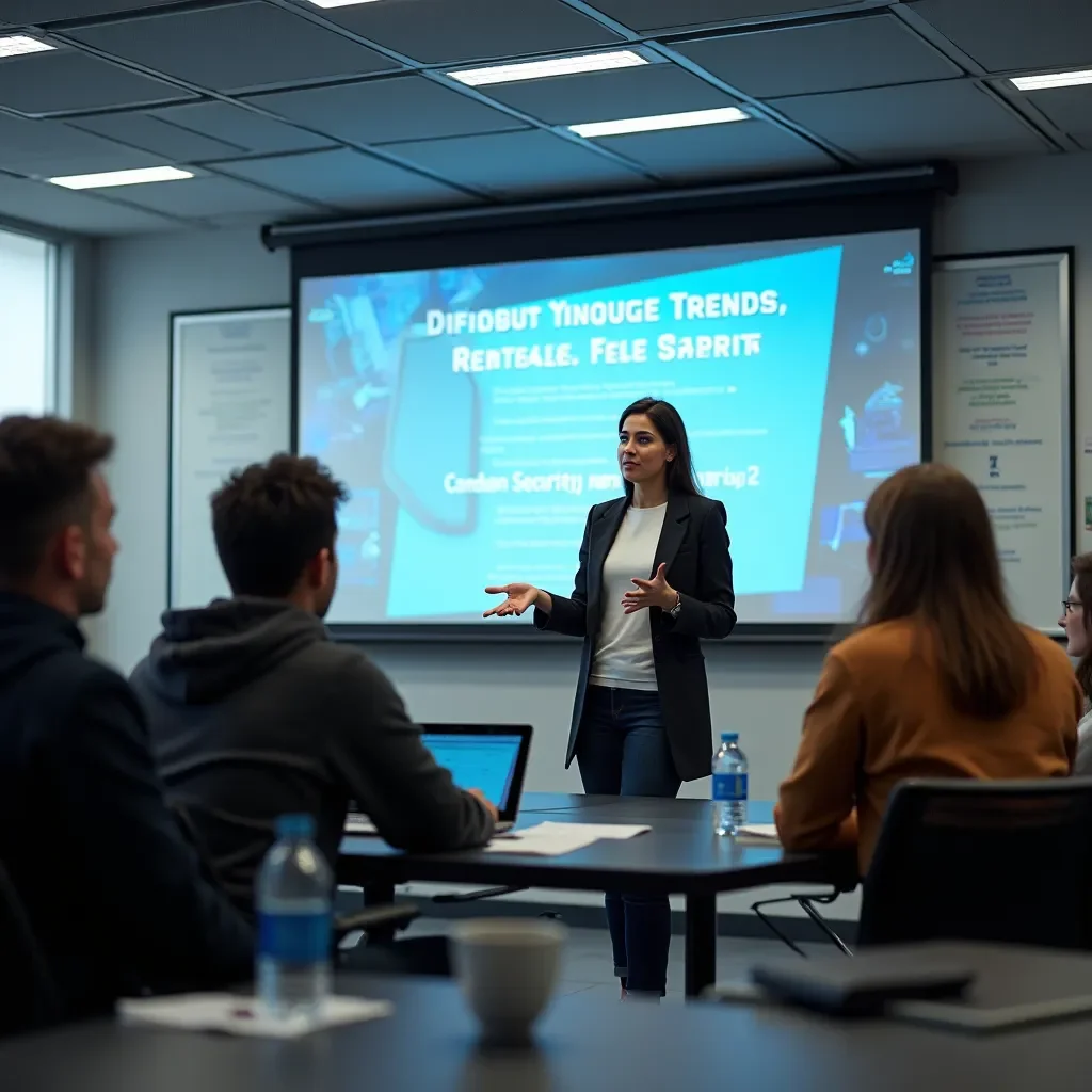 Creative team at work