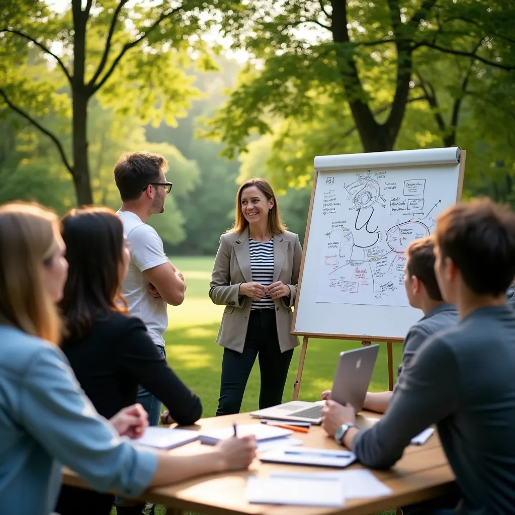 Creative timeline visualization